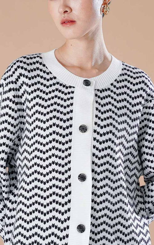 Valkyrie Cardigan White