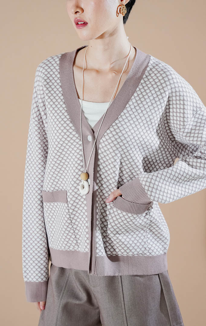 Gilda Cardigan Brown