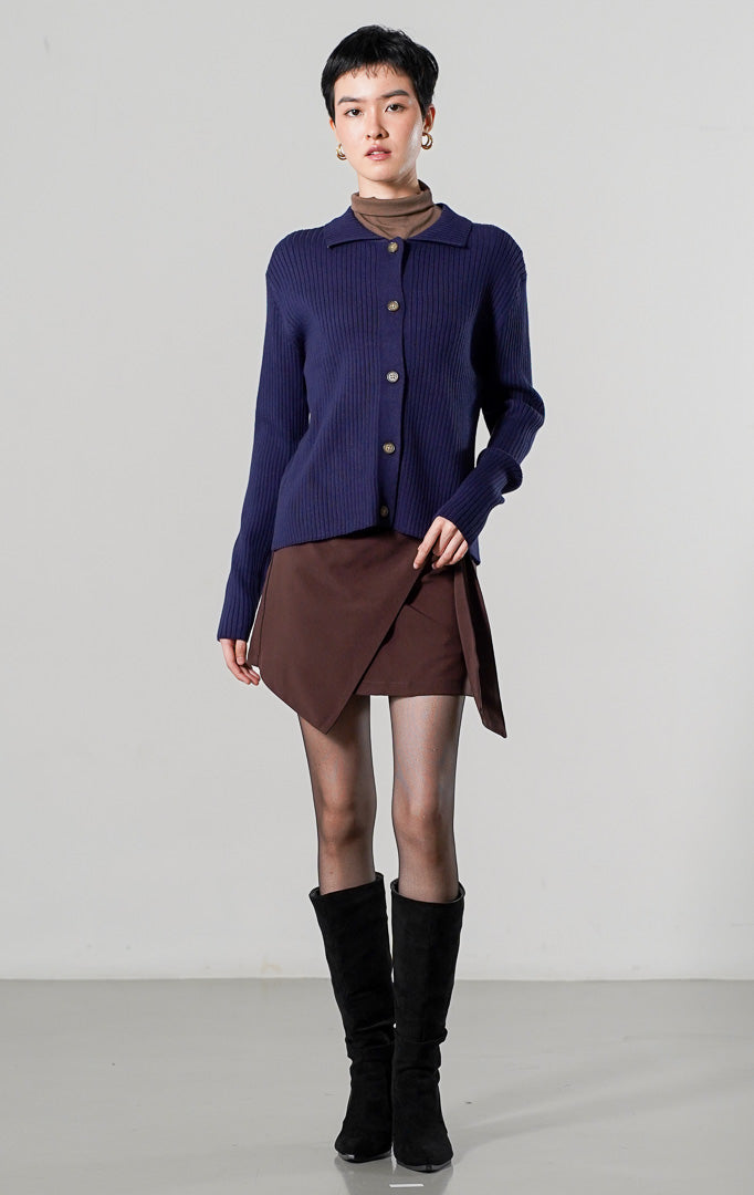 Daenery Cardigan Dark Blue