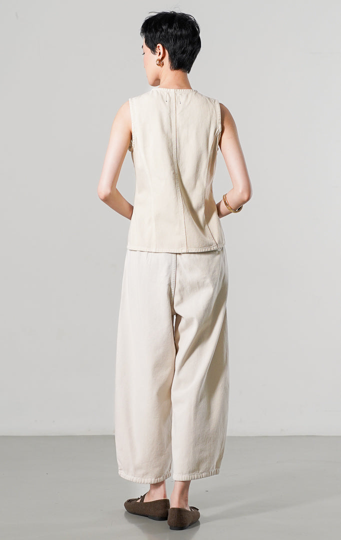 Rielle Vest Ivory