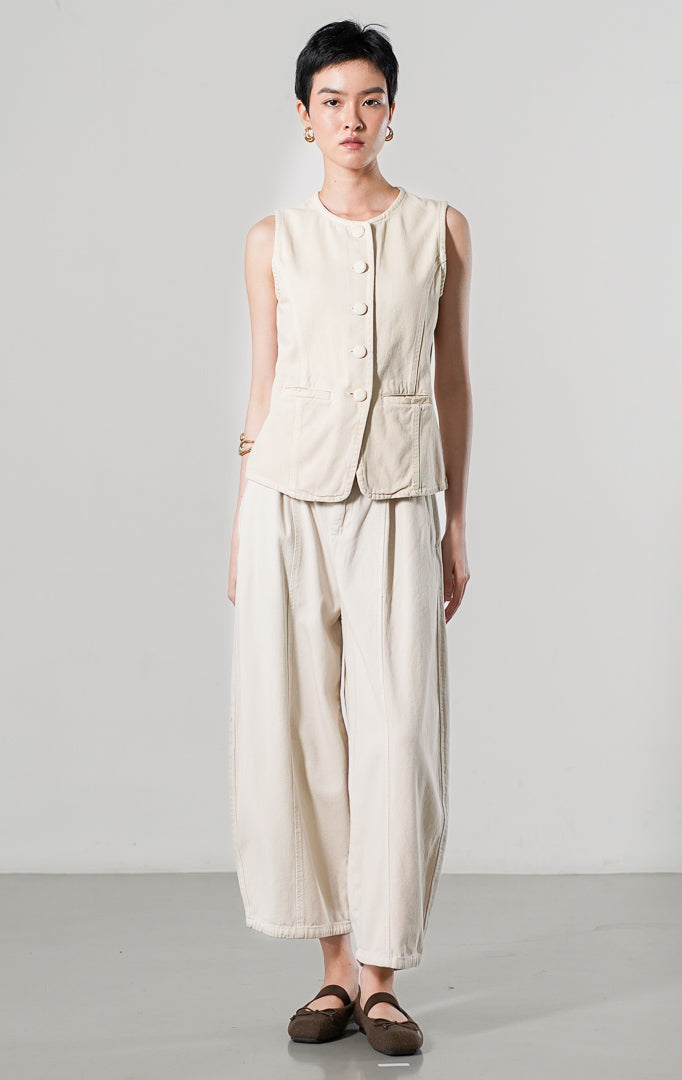 Rielle Vest Ivory