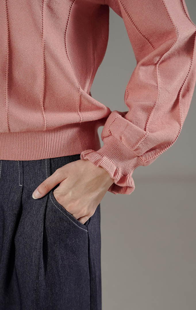 Kikiro Sweater Pink Peach