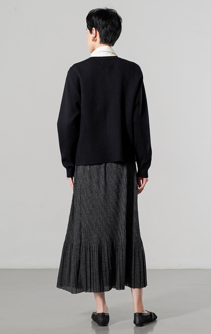 Peppie Cardigan Black