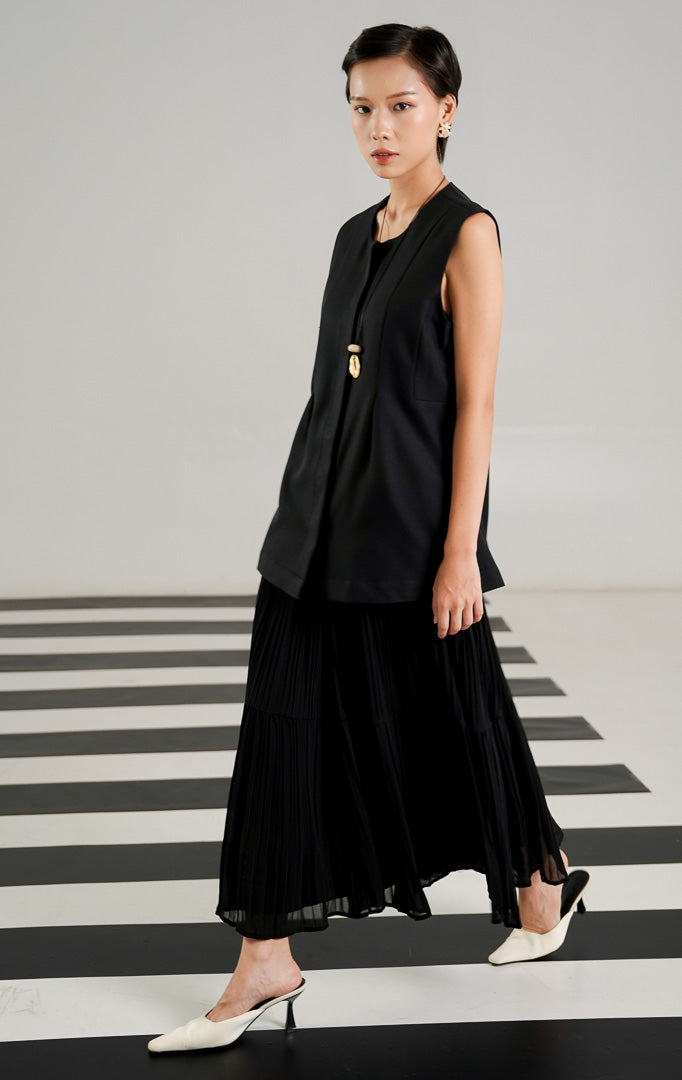 Arcelia Vest Black