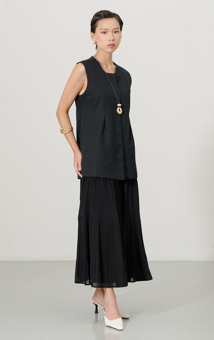 Arcelia Vest Black