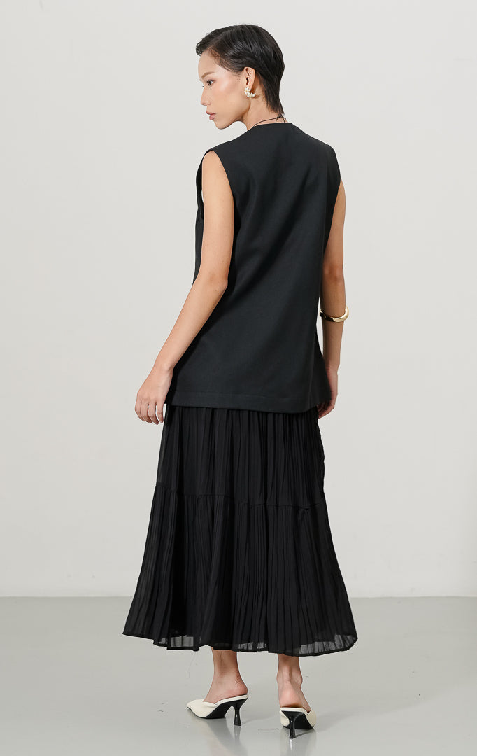 Arcelia Vest Black