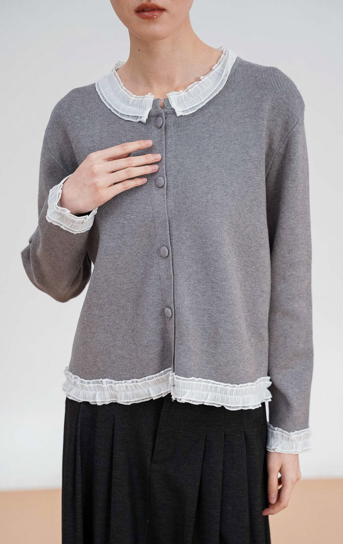 Aiko Cardigan Grey