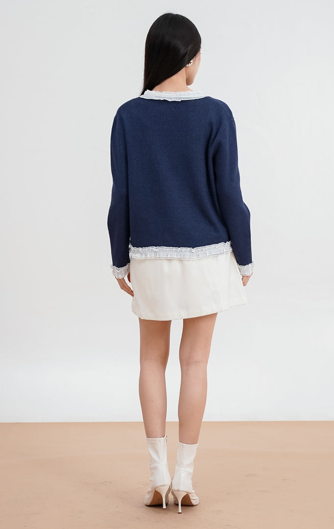 Aiko Cardigan Navy