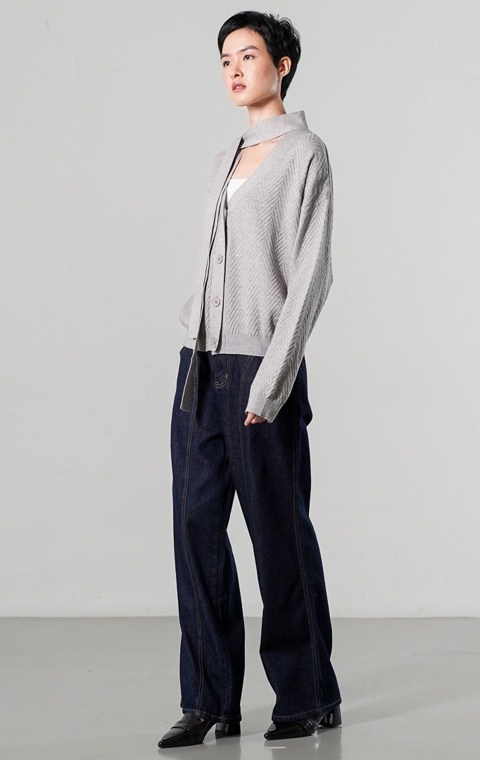 Marianne Cardigan Grey