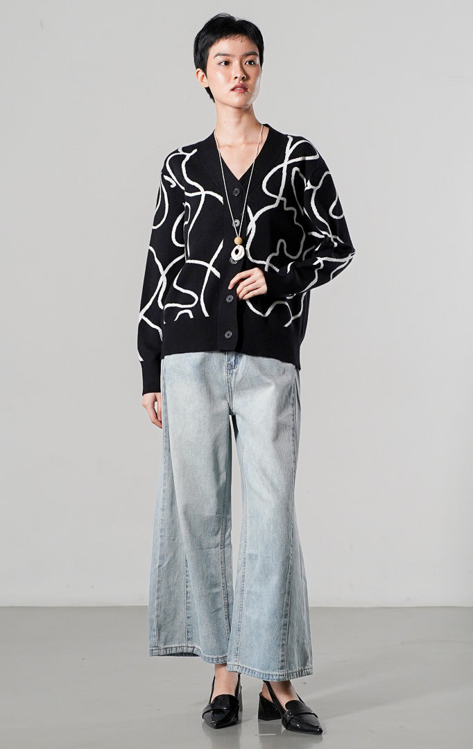 Coralina Cardigan Black