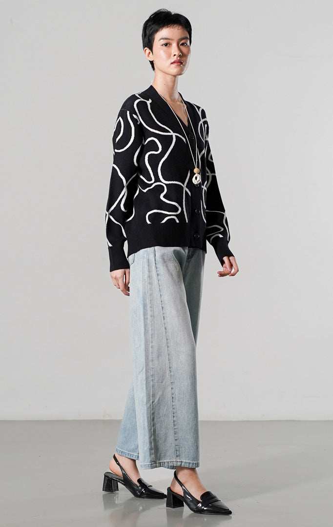 Coralina Cardigan Black