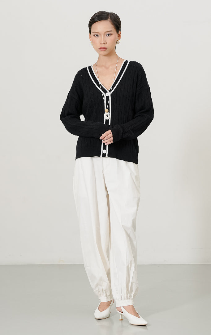Annette Cardigan Black