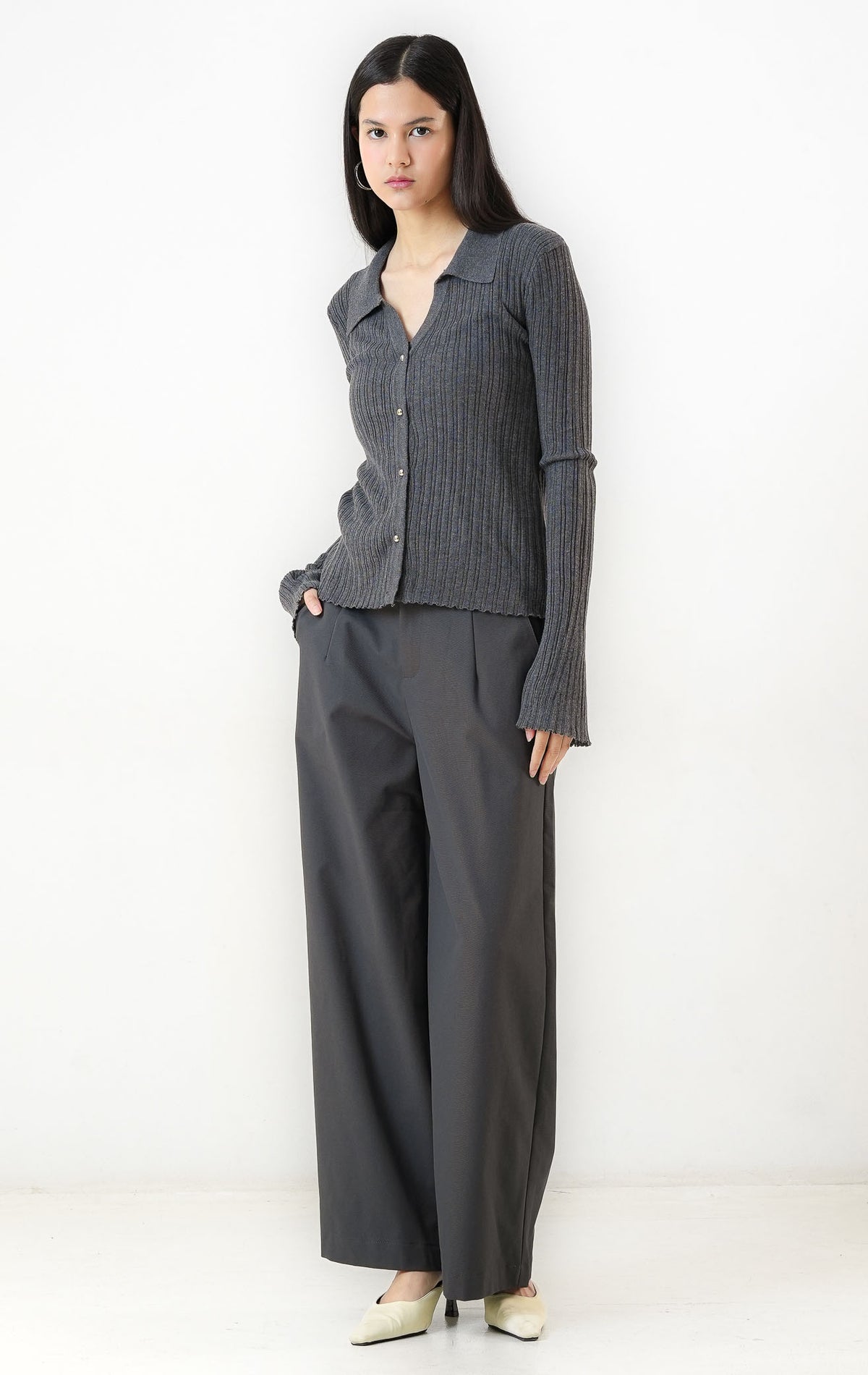 Wetherley Cardigan Grey