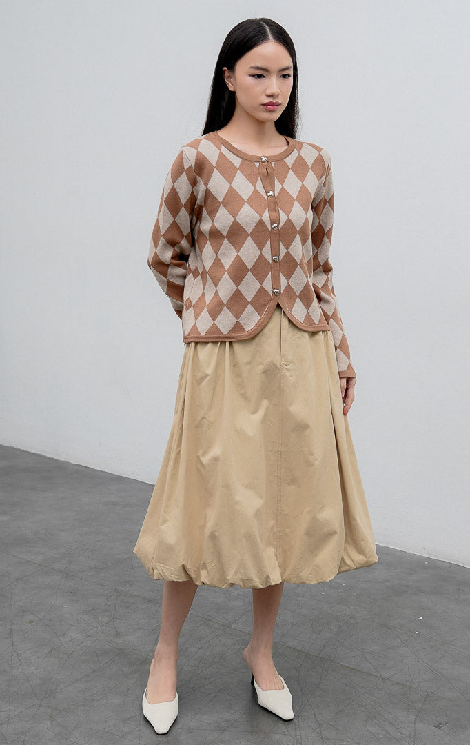 Adrielle Cardigan Brown
