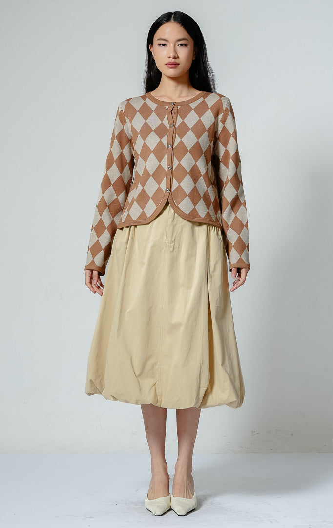 Adrielle Cardigan Brown