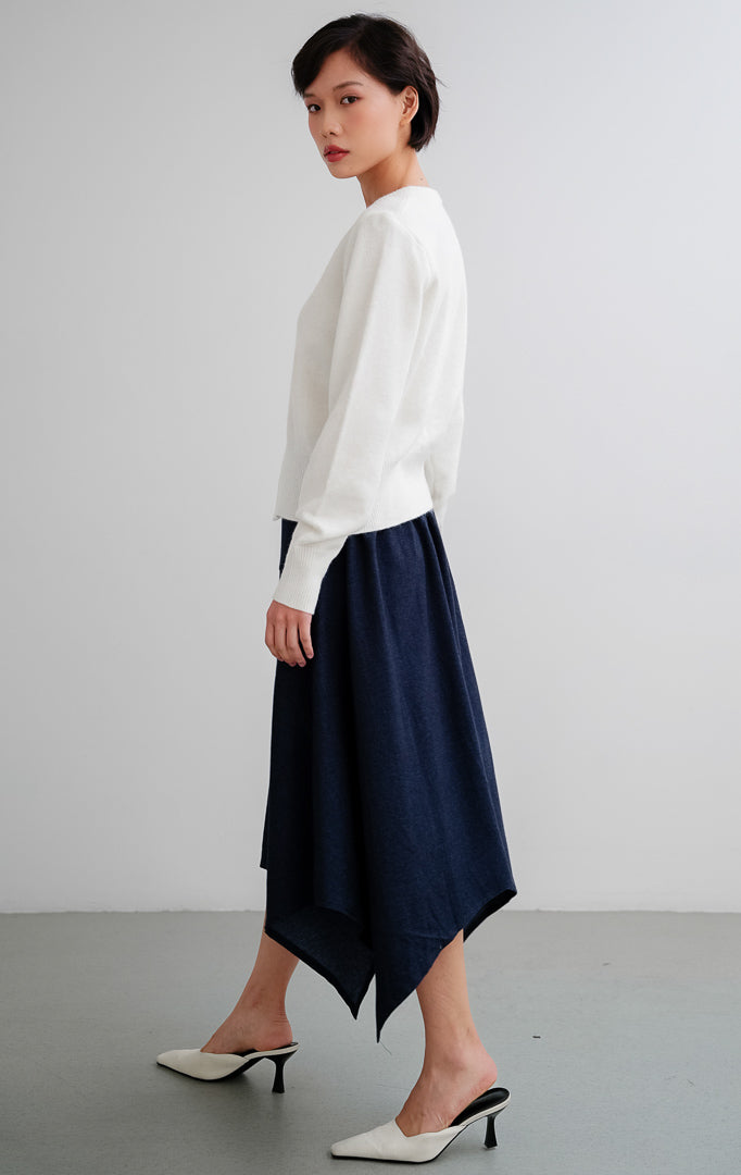 Evangelina Cardigan White