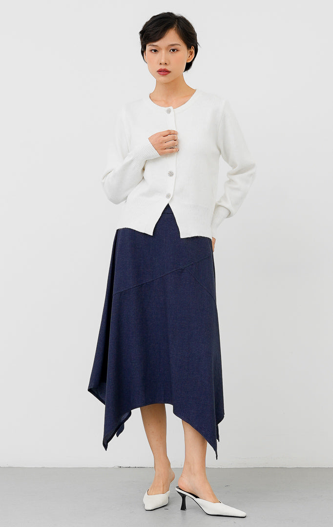 Evangelina Cardigan White