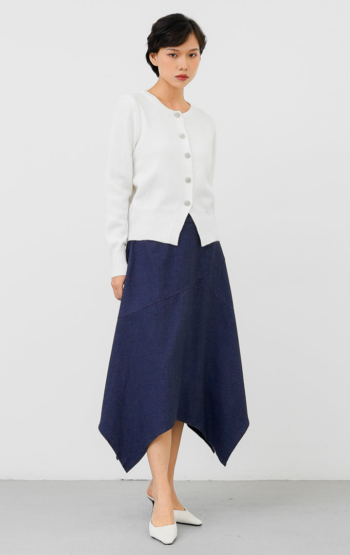 Evangelina Cardigan White