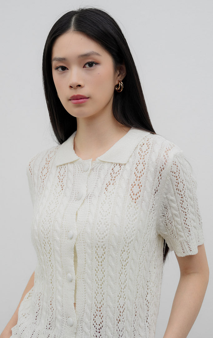 Valorie Top White