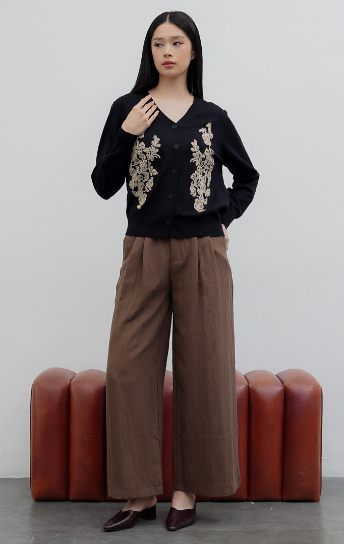 Franklynn Cardigan Black