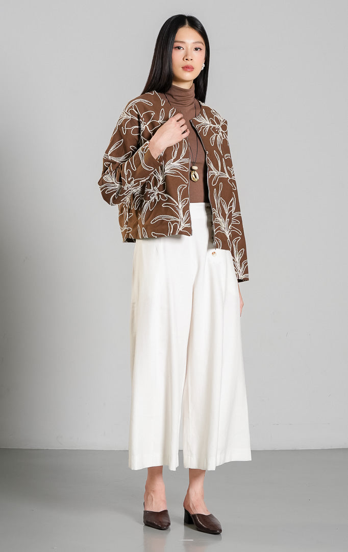 Catharina Jacket Dark Brown