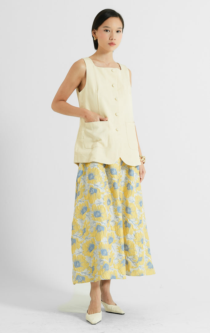 Venice Vest Light Yellow