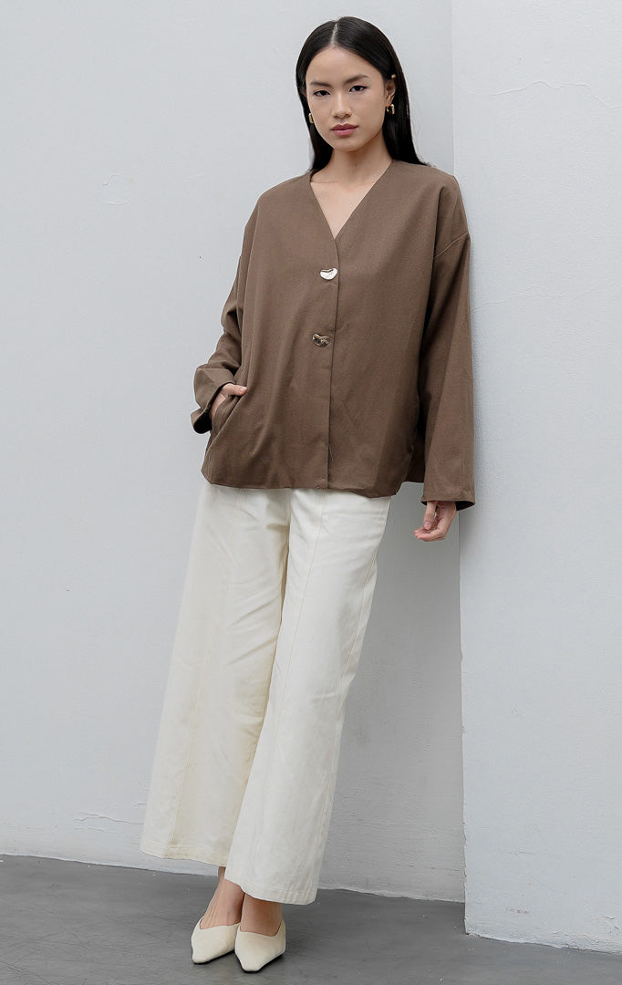 Maurissa Jacket Brown