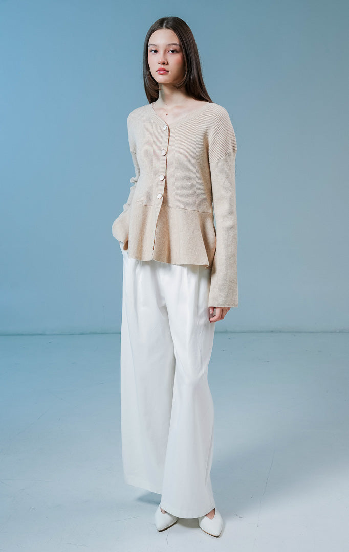 Eulalie Cardigan Khaki
