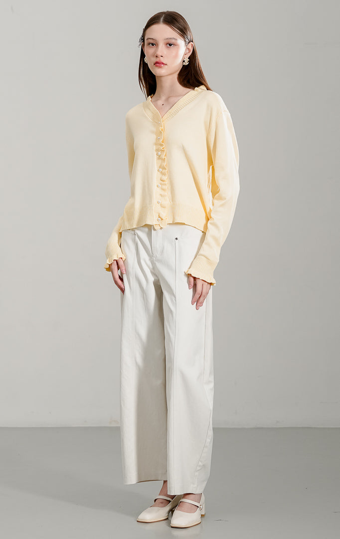 Graciella Cardigan Butter Yellow