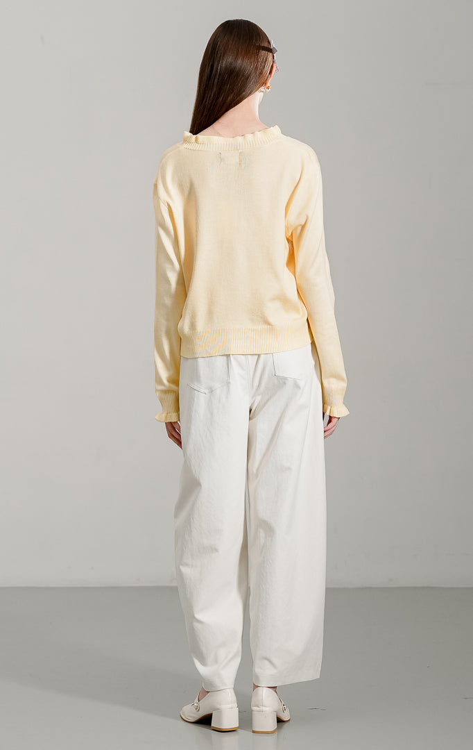 Graciella Cardigan Butter Yellow