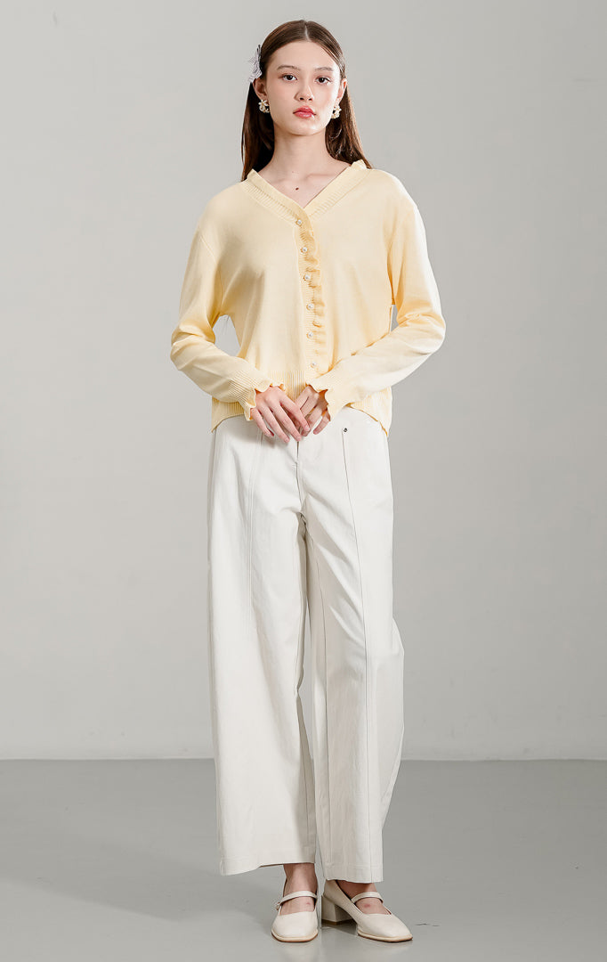 Graciella Cardigan Butter Yellow