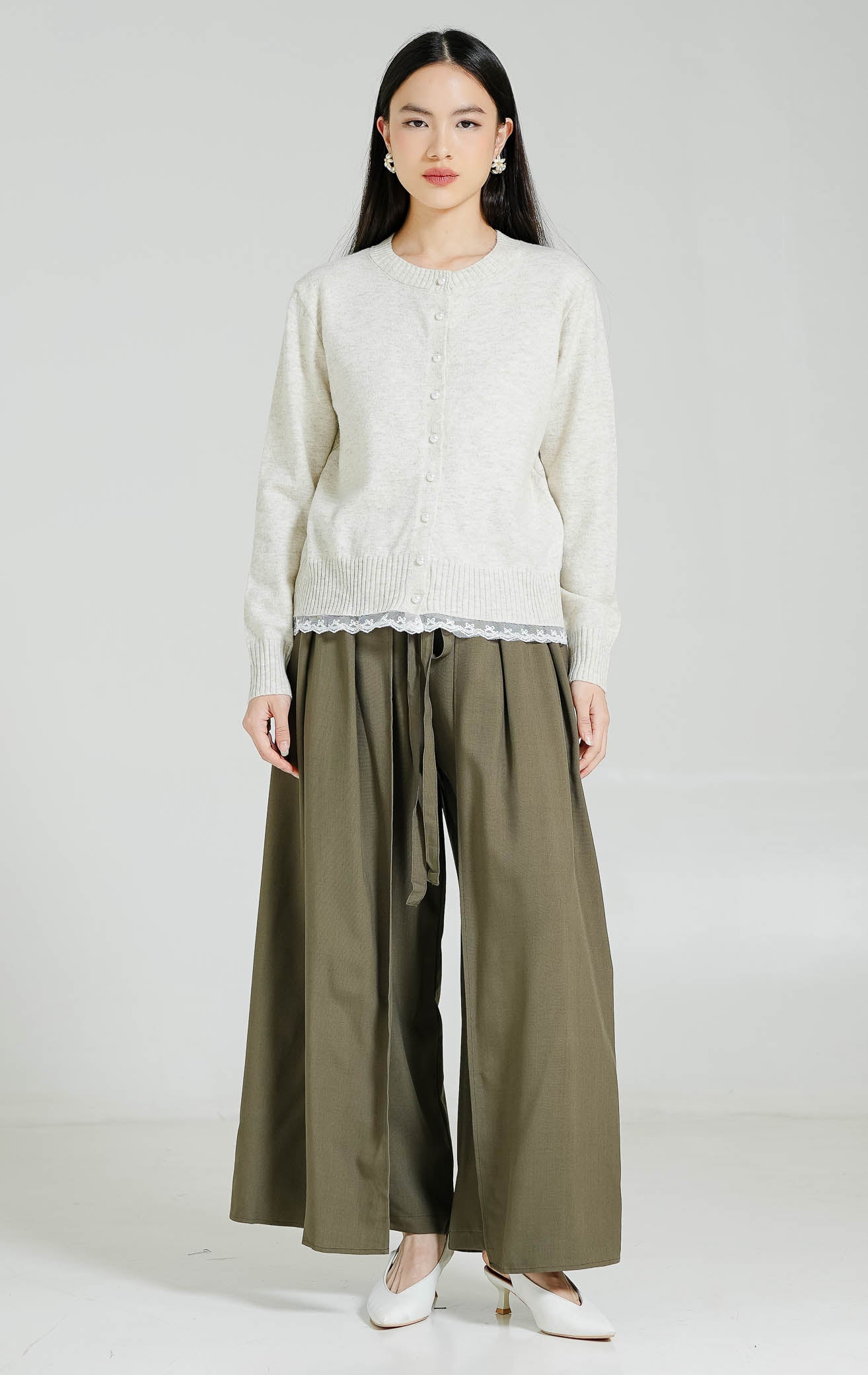 Nixie Cardigan Ivory