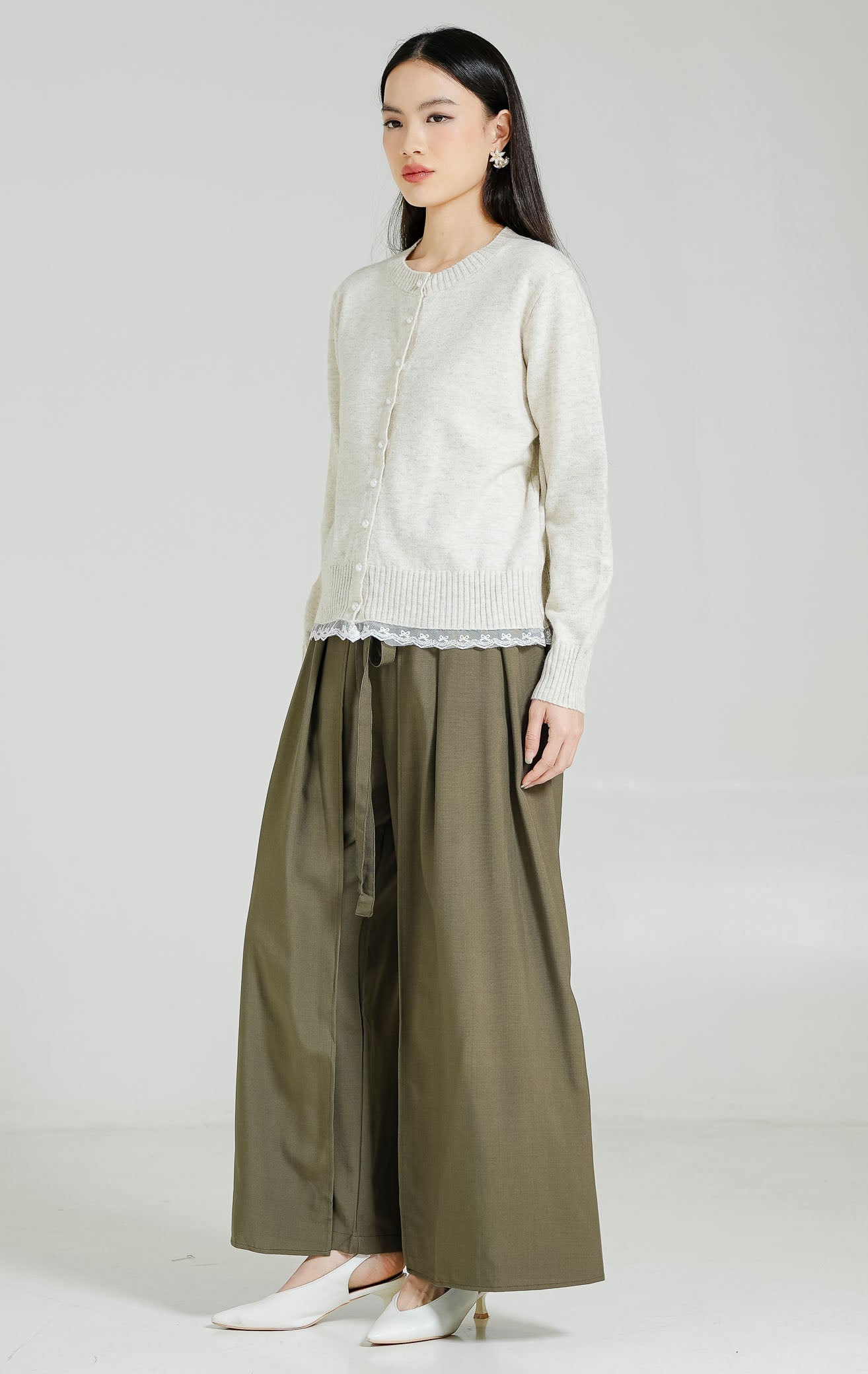 Nixie Cardigan Ivory