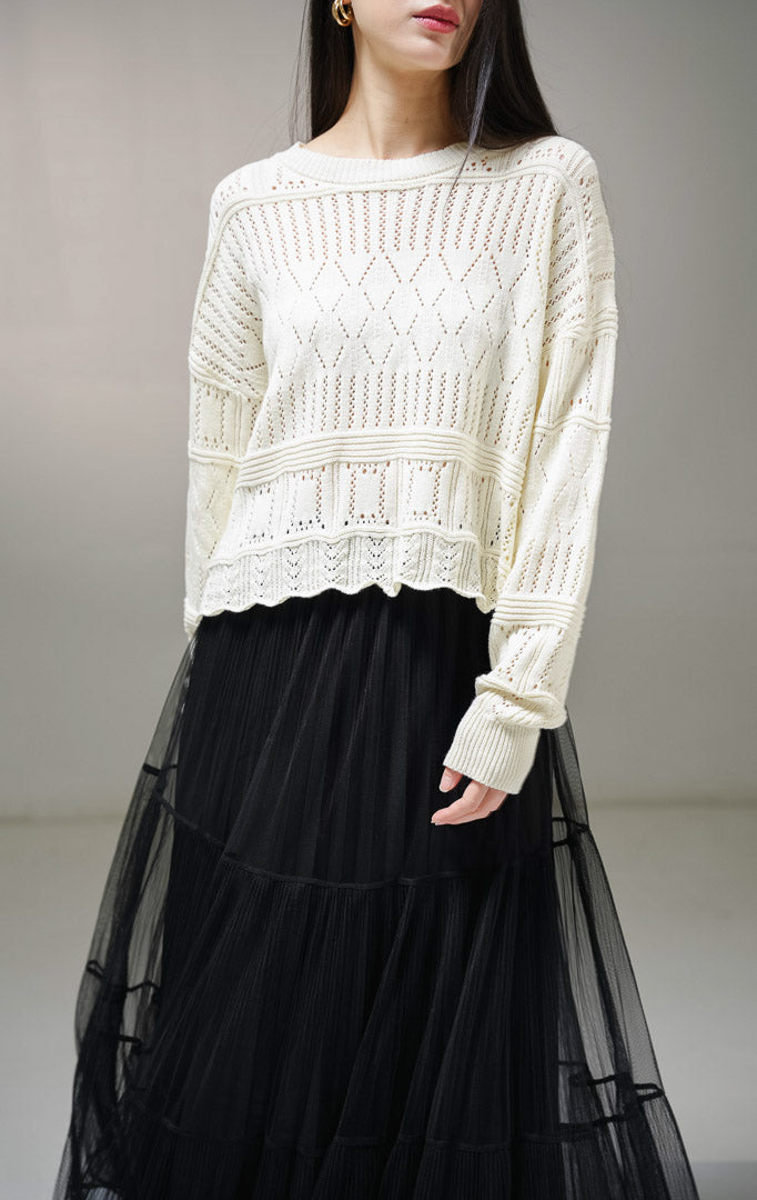 Clarissa Sweater Ivory