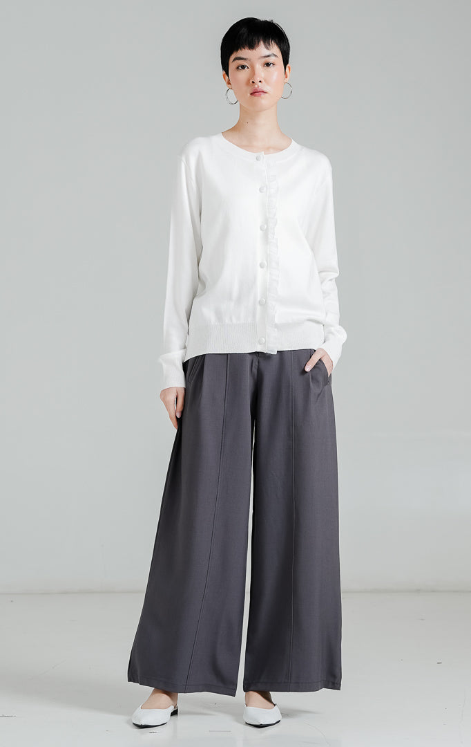 Riona Cardigan White
