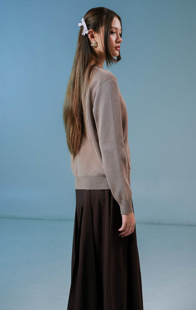 Ellington Cardigan Brown