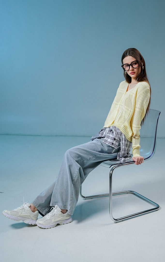 Wilder Cardigan Butter Yellow