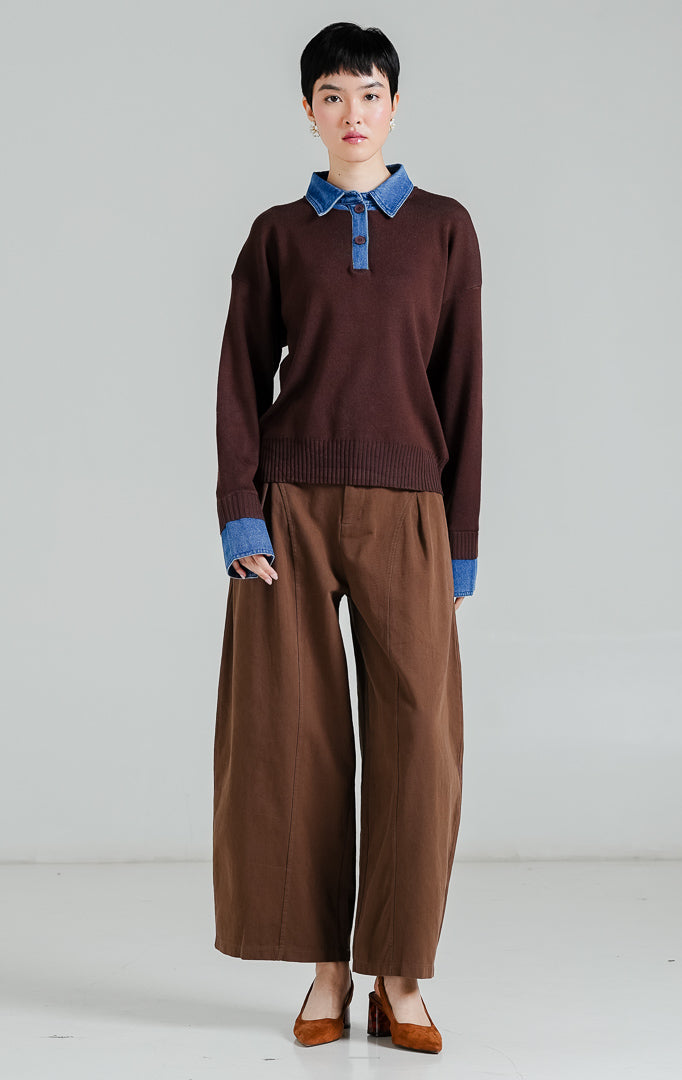 Susie Sweater Dark Brown
