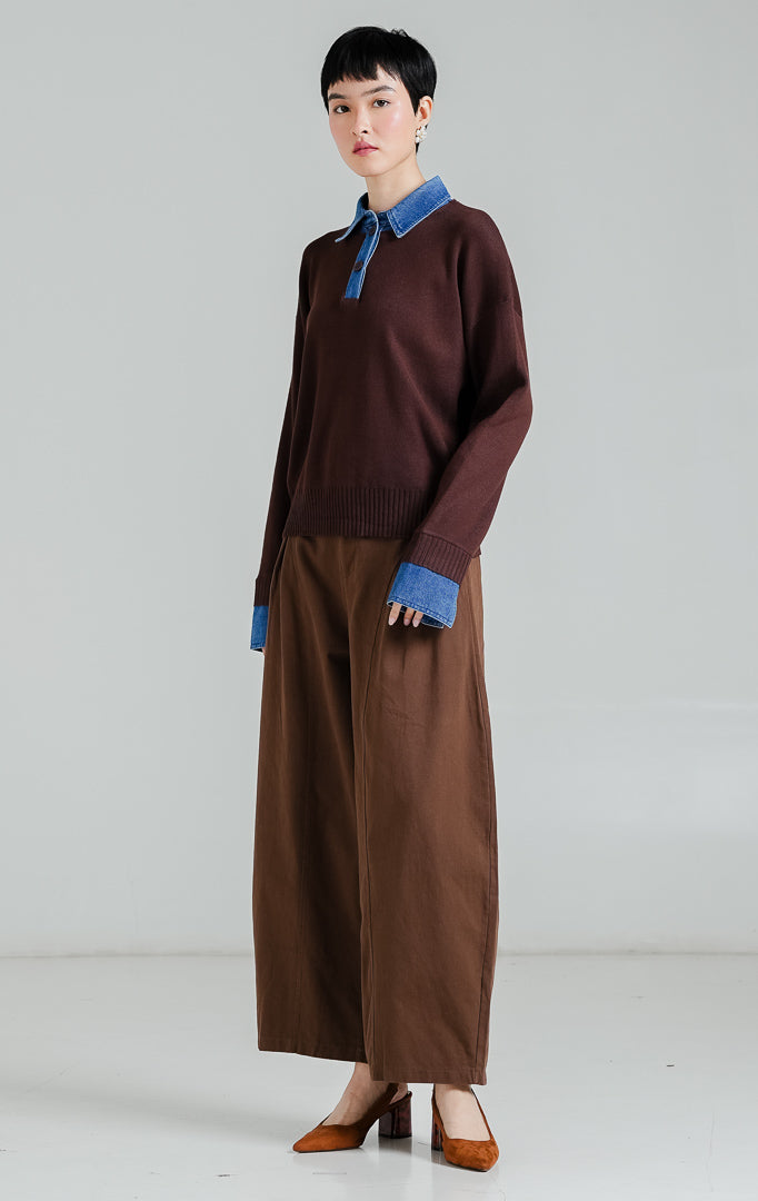 Susie Sweater Dark Brown
