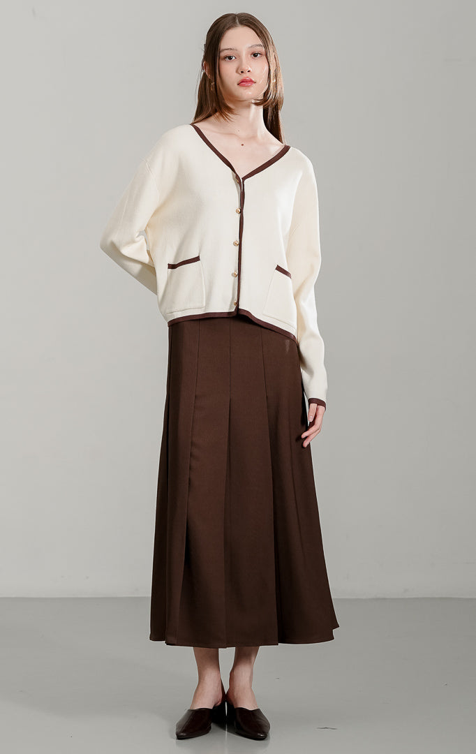 Darien Cardigan Ivory