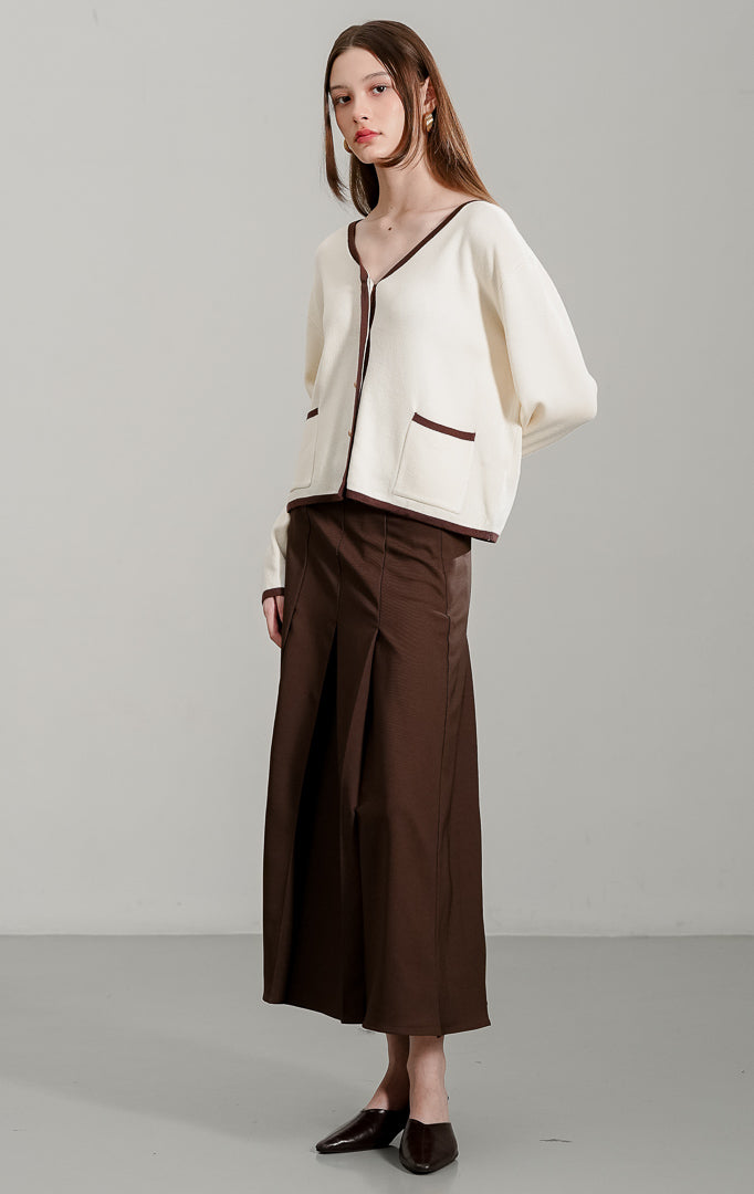 Darien Cardigan Ivory