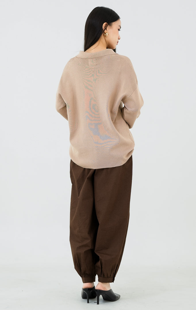 Neddra Sweater Light Brown