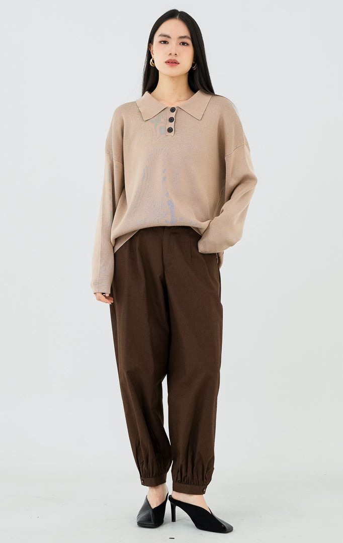 Neddra Sweater Light Brown