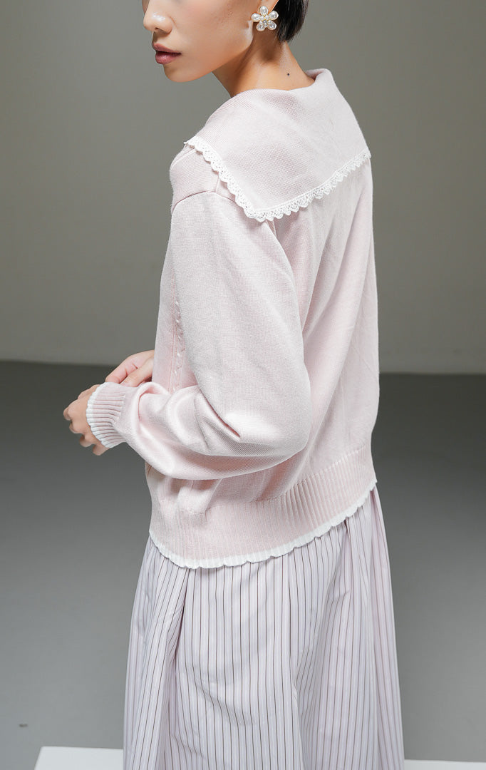 Berenice Cardigan Light Pink