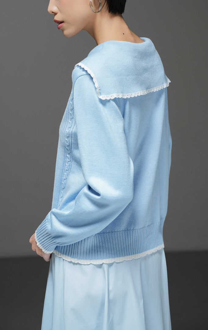 Berenice Cardigan Light Blue