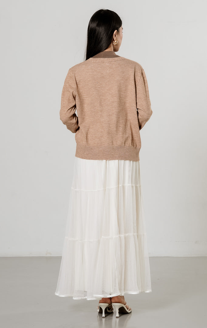 Bentleigh Cardigan Light Brown