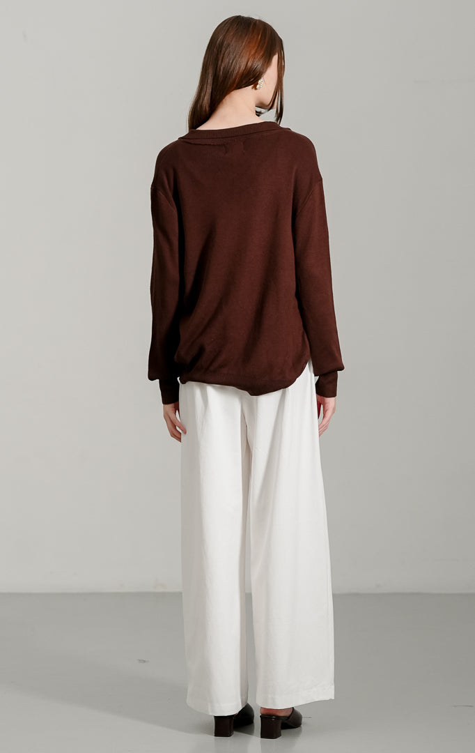Maddox Sweater Brown