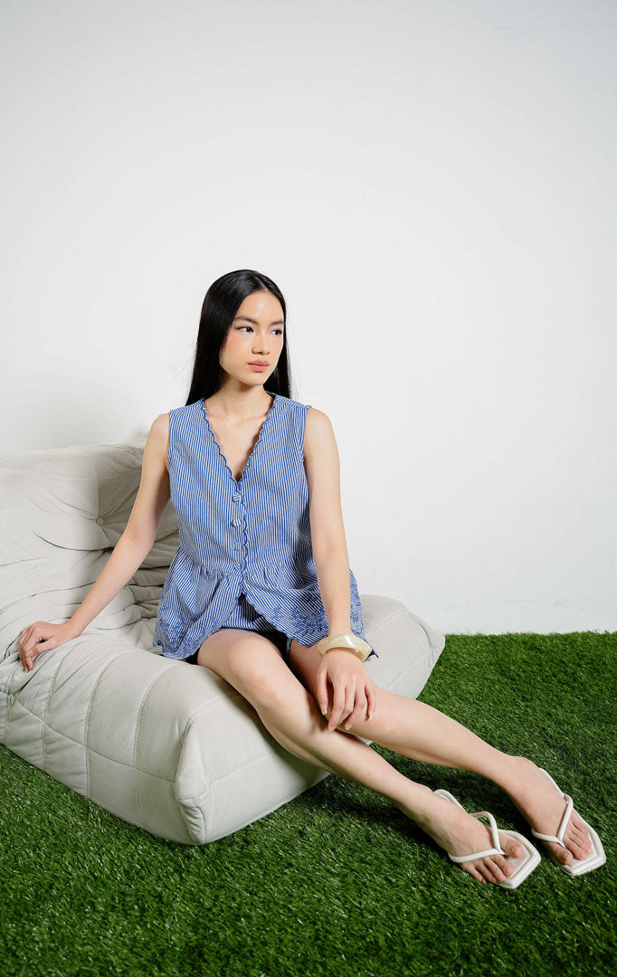 Edwynna Top Navy