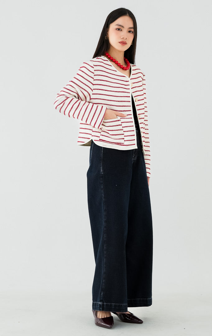 Caspian Blazer Red