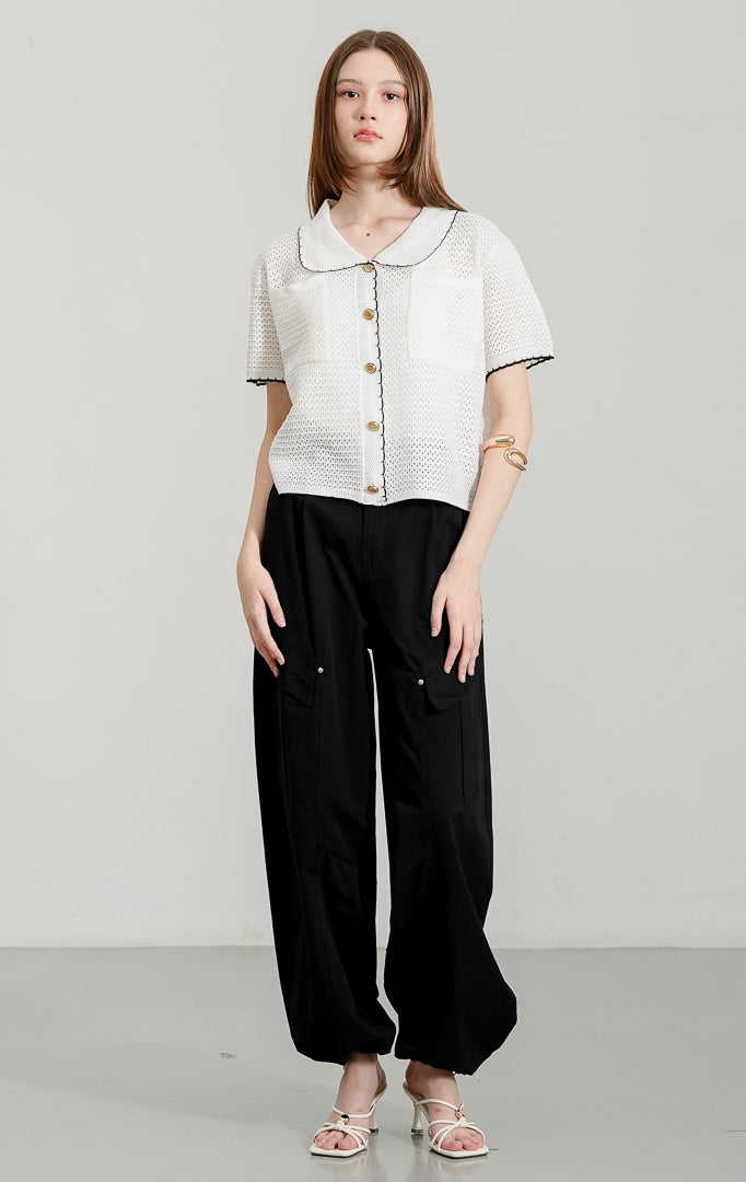 Mylah Cardigan White